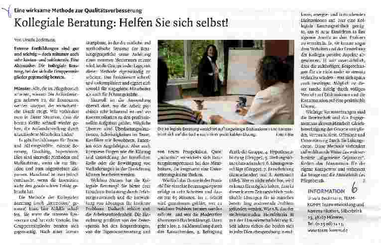 Vorschauseite 1: Kollegiale Beratung: Helfen Sie sich selbst!