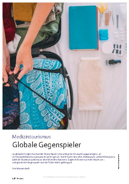 Vorschauseite 1: Medizintourismus: Globale Gegenspieler