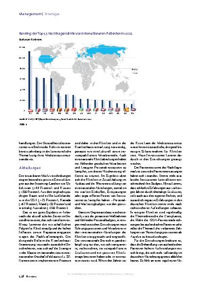 Vorschauseite 3: Medizintourismus: Globale Gegenspieler