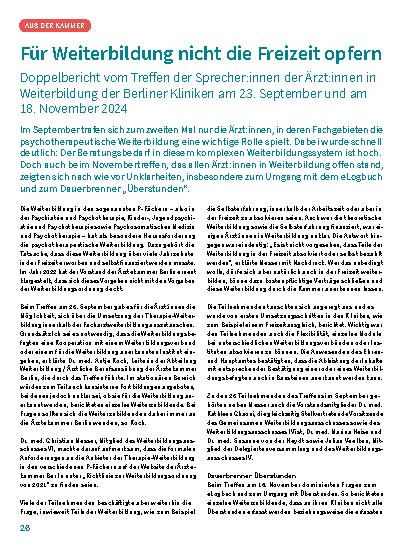 Vorschauseite 1: Für Weiterbildung nicht die Freizeit opfern.