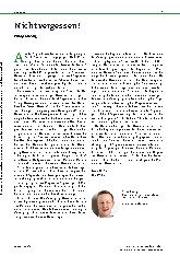 Vorschauseite 1: Nicht vergessen!