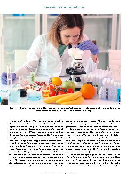 Vorschauseite 4: Wie gesund ist Bio?