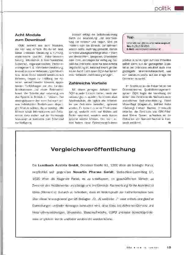 Vorschauseite 2: Qualität in vier Schritten