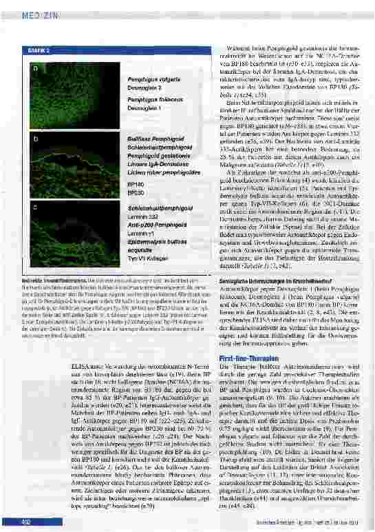 Vorschauseite 4: Diagnostik und Therapie bullöser Autoimmundermatosen