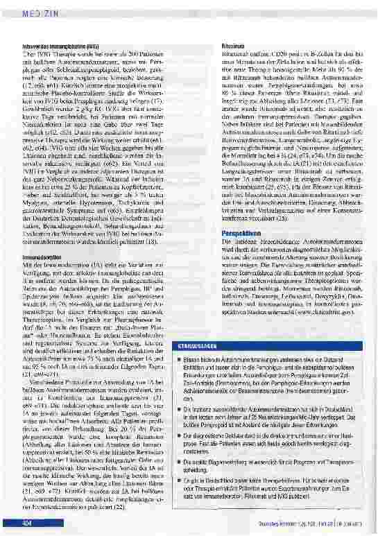 Vorschauseite 6: Diagnostik und Therapie bullöser Autoimmundermatosen