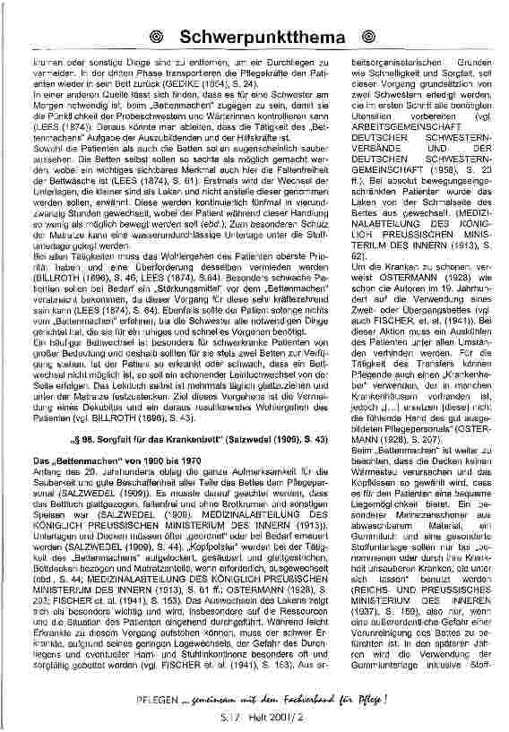 Vorschauseite 2: Rituale in der Pflege am Beispiel des Bettenmachens