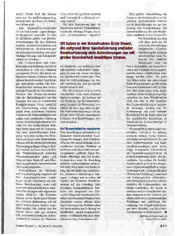 Vorschauseite 2: Eine besondere Herausforderung