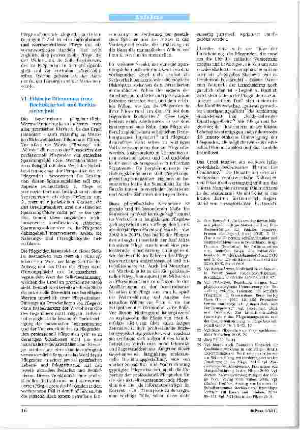 Vorschauseite 4: Sterbehilfe: Wer darf/muss die Behandlung abbrechen - Arzt, Pflegende, Betreuer?