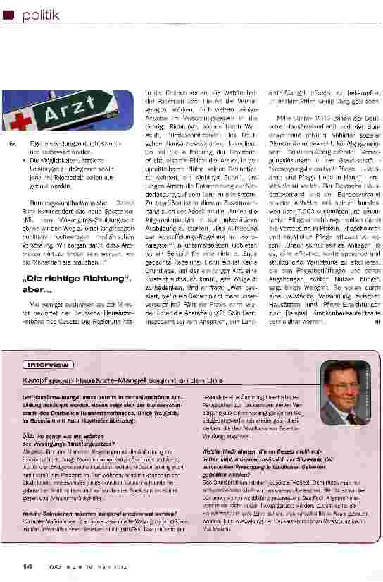 Vorschauseite 2: Gesetz als Therapie?