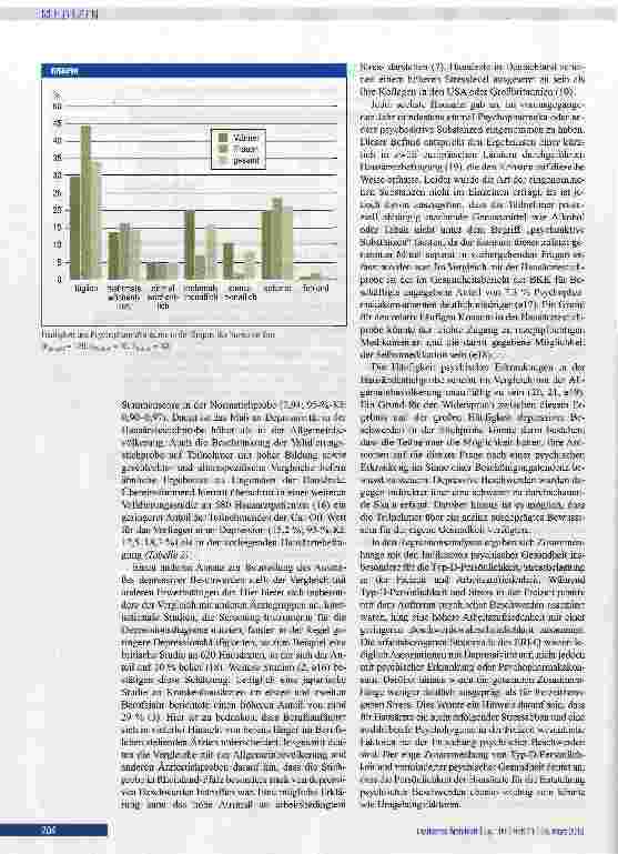 Vorschauseite 4: Psychische Gesundheit von Hausärzten in Rheinland-Pfalz