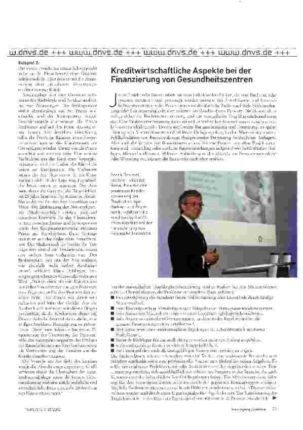 Vorschauseite 4: Apobank und Netzwerkpartner