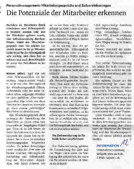 Vorschauseite 1: Die Potenziale der Mitarbeiter erkennen