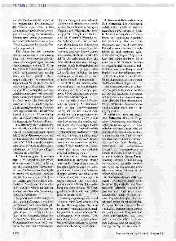 Vorschauseite 2: Die medizinische Instanz