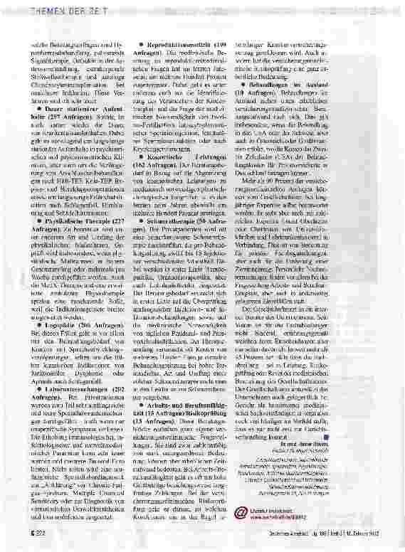 Vorschauseite 3: Die medizinische Instanz