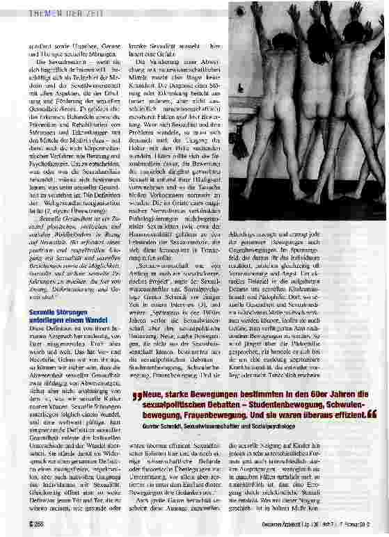 Vorschauseite 2: Das sexuelle Elend existiert weiter