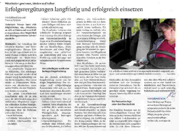 Vorschauseite 1: Erfolgsvergütungen langfristig und erfolgreich einsetzen