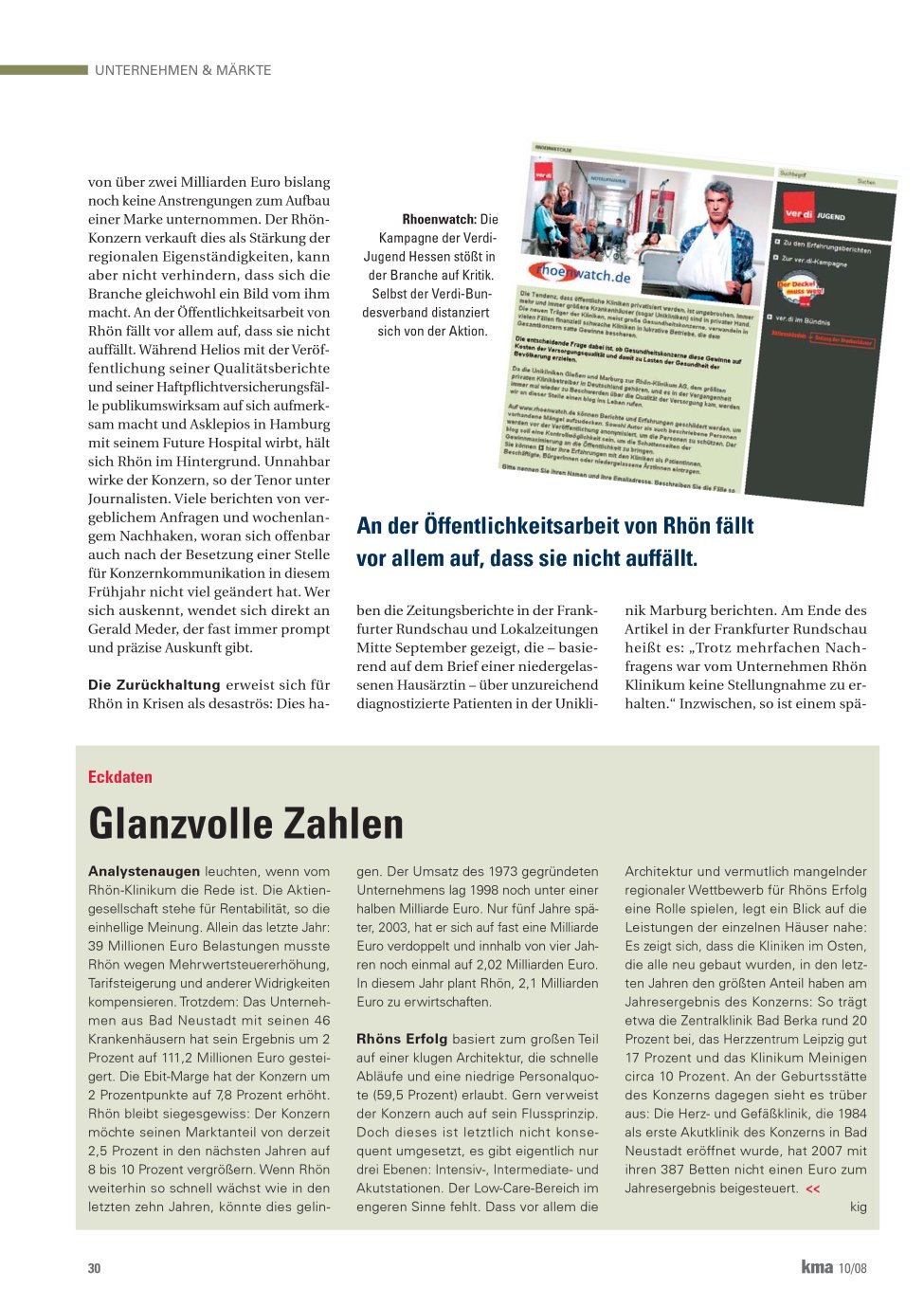Vorschauseite 1: Glanzvolle Zahlen