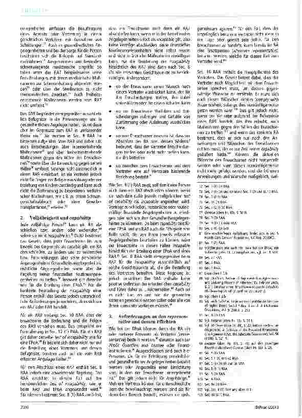 Vorschauseite 4: Das Representation Agreement in British Columbia (Kanada) - ein Modell für Deutschland?