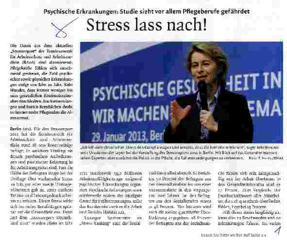 Vorschauseite 1: Stress lass nach!