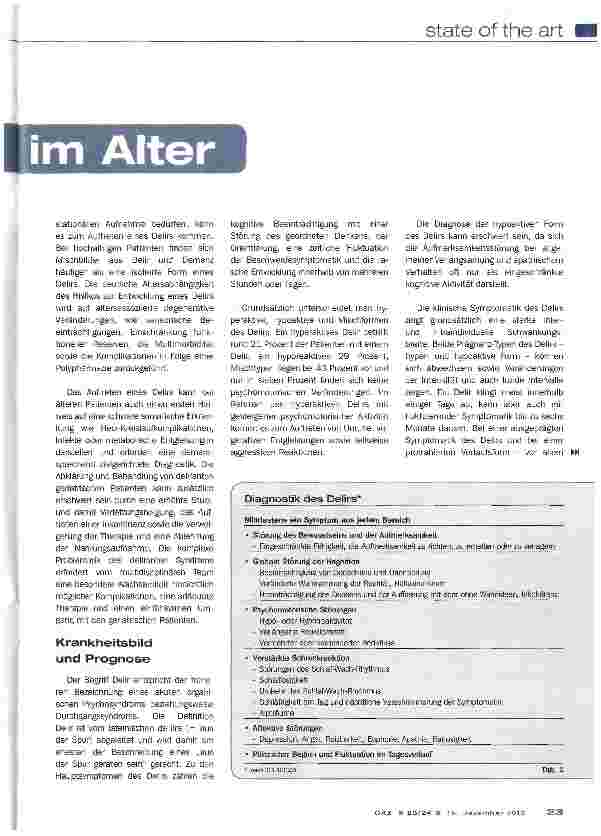 Vorschauseite 2: Verwirrtheitszustände im Alter