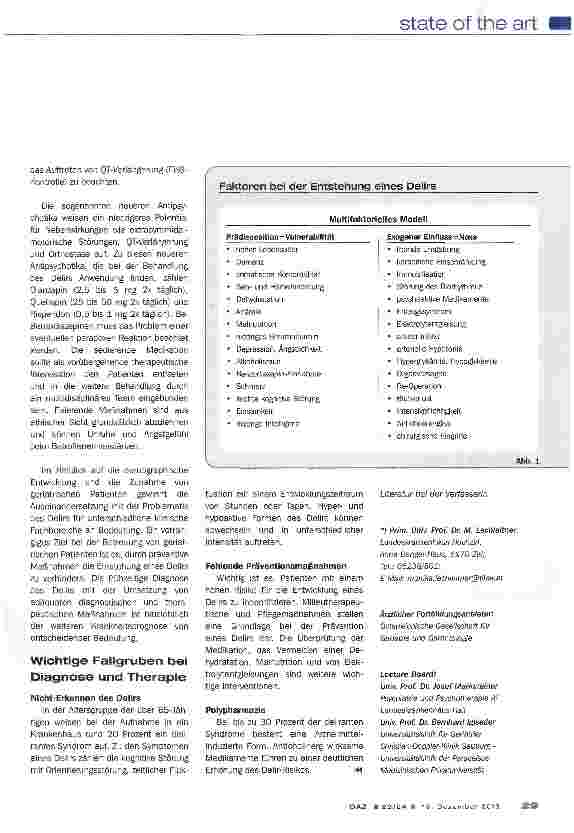 Vorschauseite 6: Verwirrtheitszustände im Alter