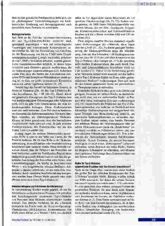 Vorschauseite 5: Typ-2-Diabetes: Prävalenz und Relevanz angeborener und erworbener Faktoren für die Prädiktion