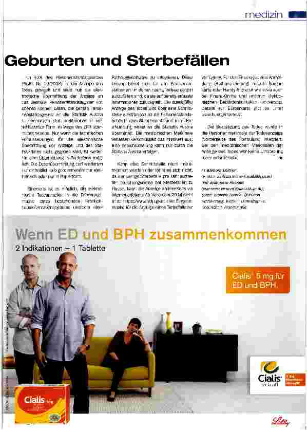 Vorschauseite 2: Änderungen bei der Anzeige von Geburten und Sterbefällen