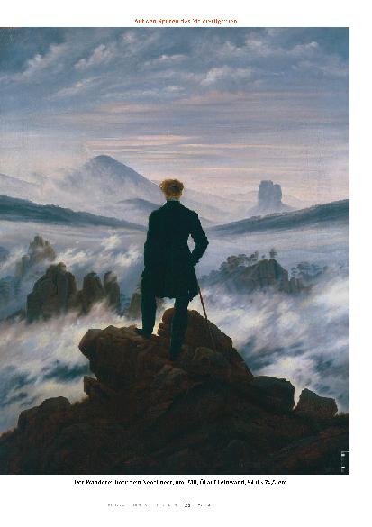 Vorschauseite 2: Unterwegs mit Caspar David Friedrich