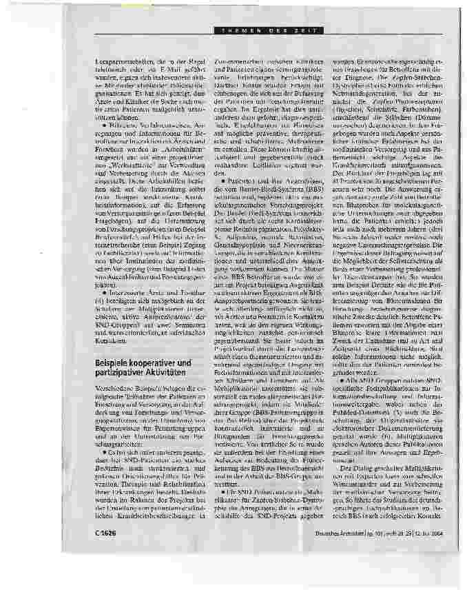 Vorschauseite 2: Diagnosespezifische Erfahrungen einbringen