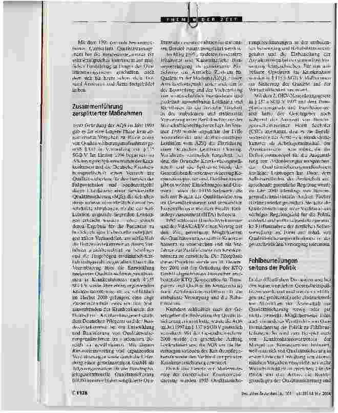 Vorschauseite 2: Entprofessionalisierung ärztlicher Berufsausübung