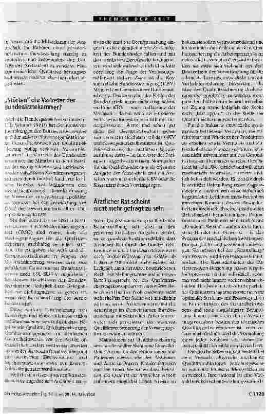 Vorschauseite 3: Entprofessionalisierung ärztlicher Berufsausübung