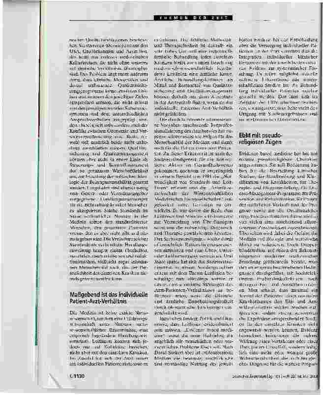 Vorschauseite 4: Entprofessionalisierung ärztlicher Berufsausübung