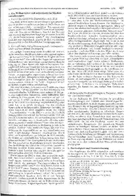 Vorschauseite 6: Rechtliche Koordinaten des Finanzausgleichs unter Krankenkassen-Die BSG-Urteile zum Risikostrukturausgleich (RSA) vom 24. Januar 2003 -