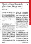 Vorschauseite 1: Theoriegeleitetes Handeln als pflegerisches Bildungsmuster Teil II: Konsequenzen in einem Pflegestudiengang