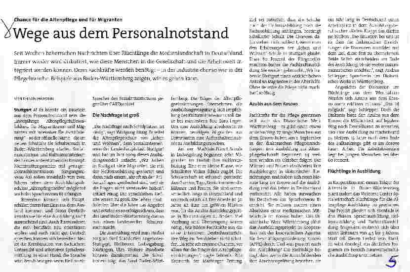 Vorschauseite 1: Wege aus dem Personalnotstand