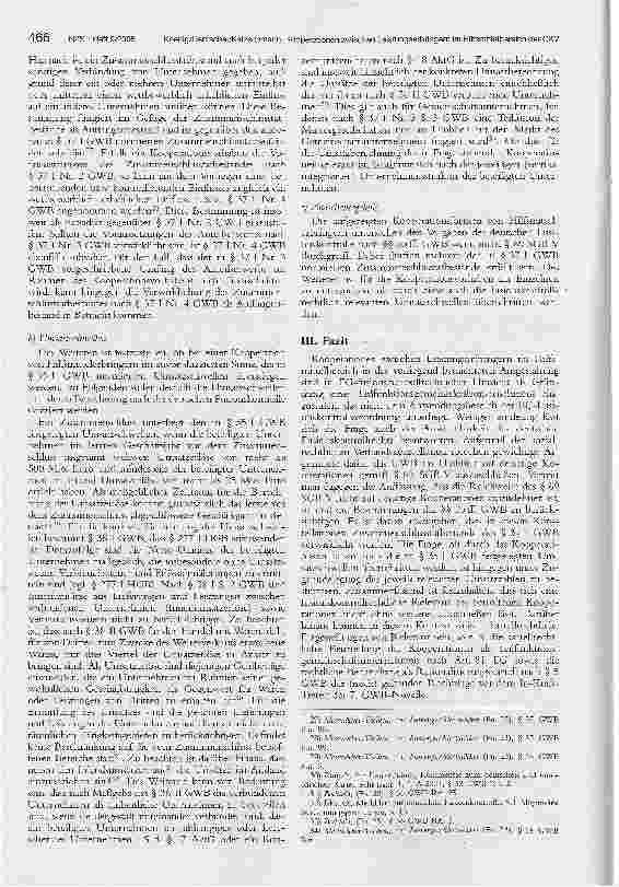 Vorschauseite 6: Kooperationen zwischen Leistungserbringern im Hilfsmittelbereich der GKVein Tatbestand der Fusionskontrolle?