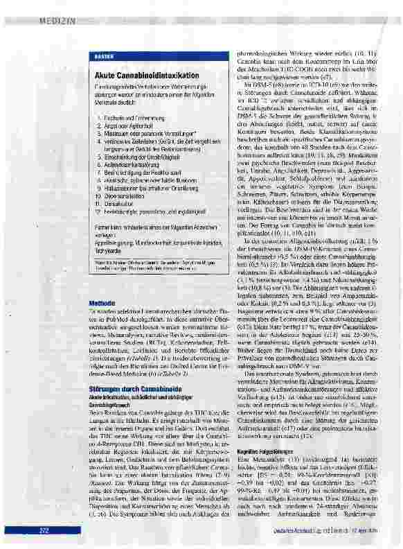Vorschauseite 2: Risiken bei nichtmedizinischem Gebrauch vonCannabis