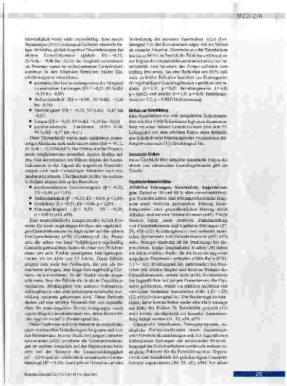 Vorschauseite 5: Risiken bei nichtmedizinischem Gebrauch vonCannabis