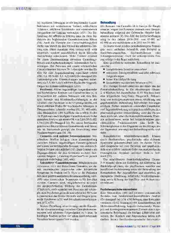 Vorschauseite 6: Risiken bei nichtmedizinischem Gebrauch vonCannabis
