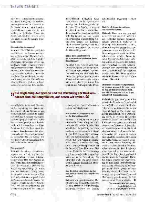 Vorschauseite 3: „Den Wunsch des Verstorbenen umsetzen