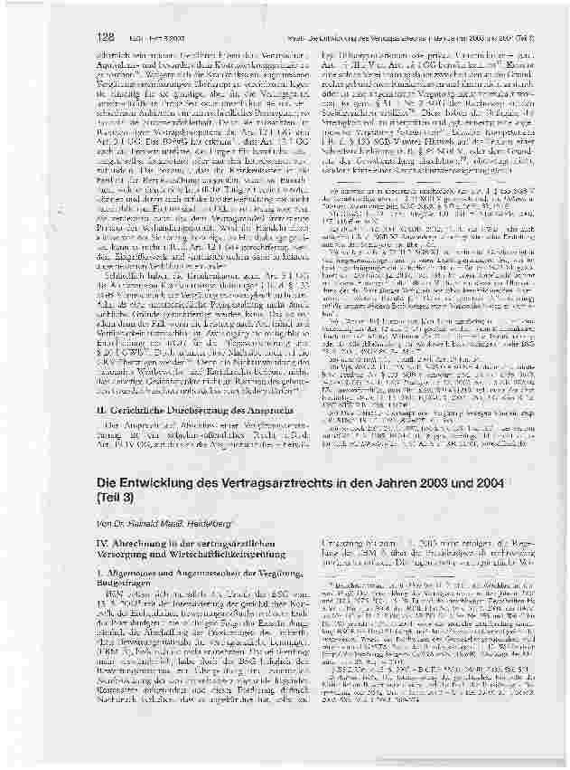 Vorschauseite 4: Der Anspruch auf angemessene Vergütung von Rettungsund Krankentransportleistungen im Rahmen des § 133 SGB V