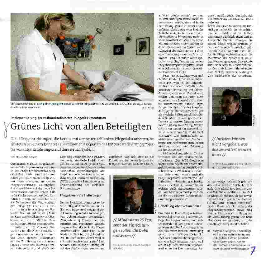 Vorschauseite 1: Grünes Licht von allen Beteiligten