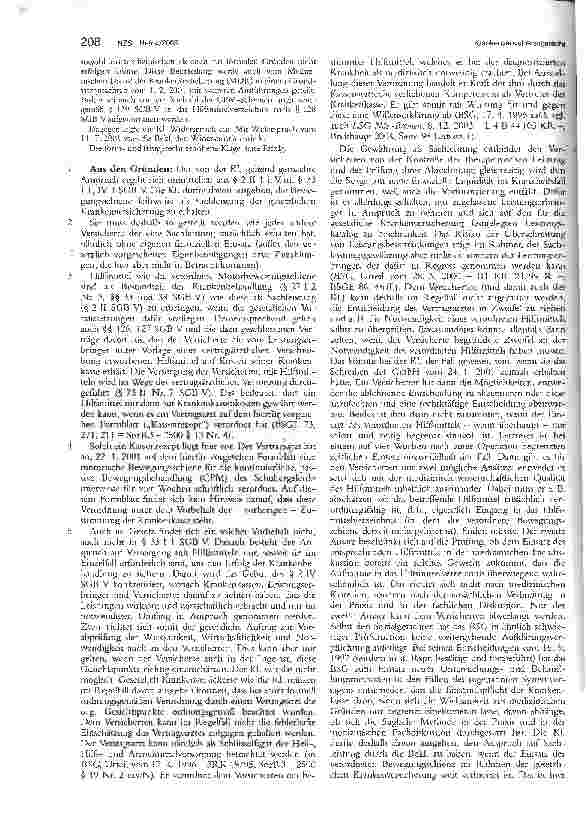 Vorschauseite 2: Erstattung der Kosten für ein HilfsmittelSGB V§2 II, §33 I, IV