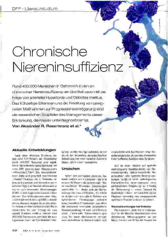 Vorschauseite 1: Chronische Niereninsuffizienz