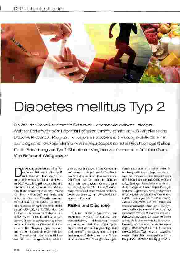 Vorschauseite 1: Diabetes mellitus Typ 2