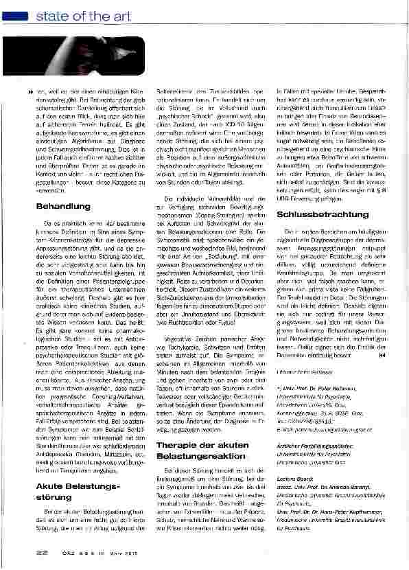 Vorschauseite 4: Depressive Anpassungsstörungen