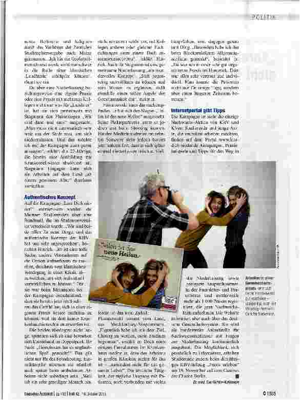 Vorschauseite 2: Neue Plakate für neue Arzte