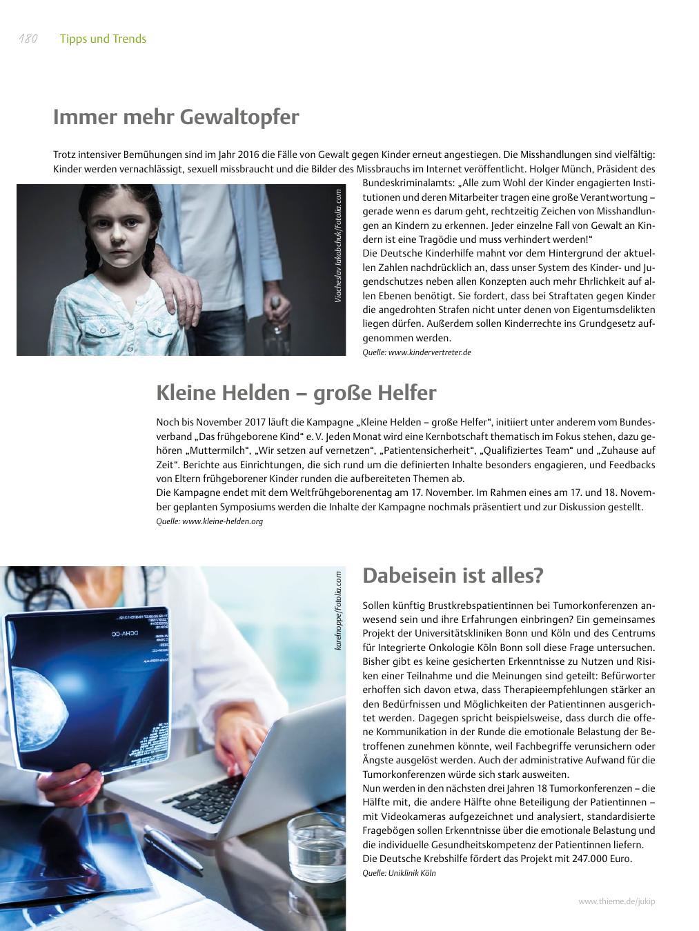 Vorschauseite 1: Tipps und Trends