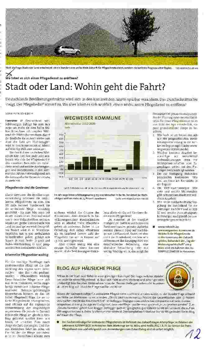 Vorschauseite 1: Stadt oder Land: Wohin geht die Fahrt?