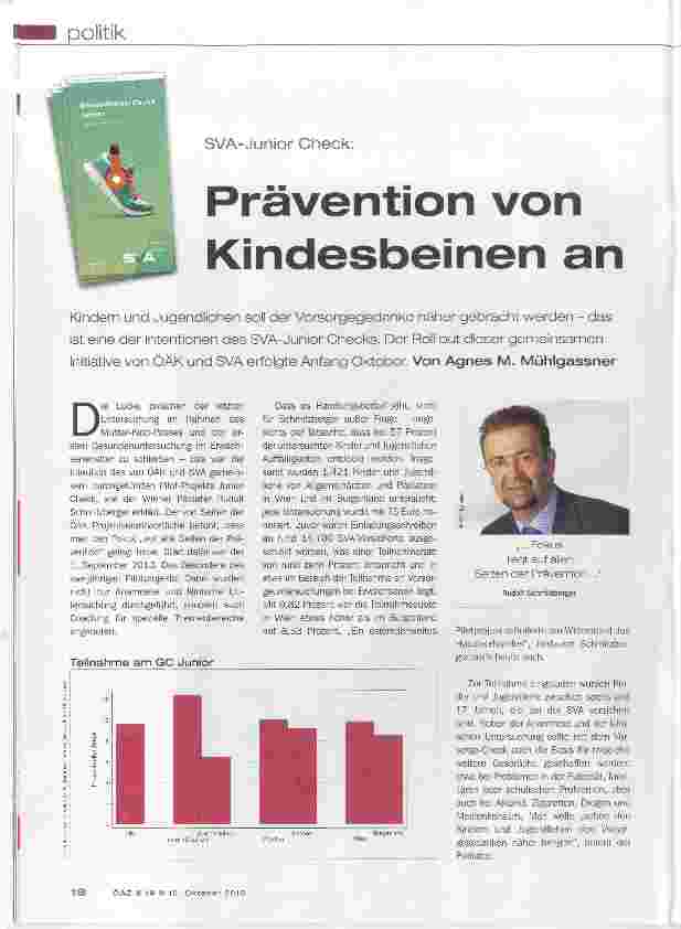 Vorschauseite 1: Prävention von Kindesbeinen an